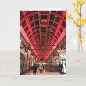 Carte Christmas Gloucester Road Londres UK Photographie (Fleur jaune)