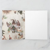 Carte Christmas gnomes (Intérieur)