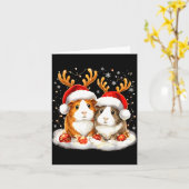 Carte Christmas Guinea G Reindeer Xmas (Fleur jaune)