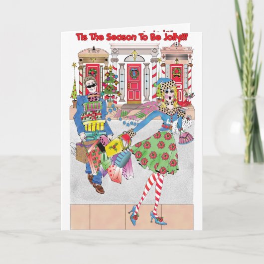 Carte Christmas Holiday Card (Devant)