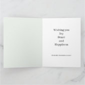 Carte Christmas Holly (Intérieur)