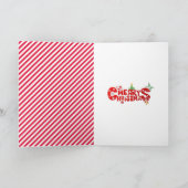 Carte Christmas Humor Naughty Or Nice (Intérieur)