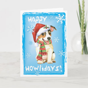 Carte Christmas Jack Russell Terrier