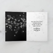 Carte Christmas Lake Michigan Sunset (Intérieur)