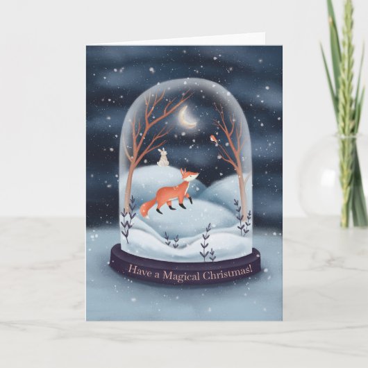 Carte Christmas Magic Winter Wonderland (Devant)