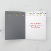 Carte Christmas Moose Wearing an Ugly Sweater (Intérieur)