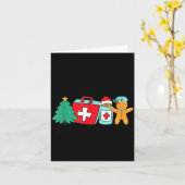 Carte Christmas Nurse Have You Tried Icing It Gingerbrea (Fleur jaune)