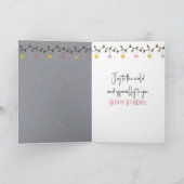 Carte Christmas Red Cardinal On Snowy Moose Antlers (Intérieur)