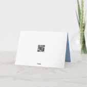 Carte Christmas Red Farm Tractor In Snow (Dos)