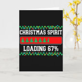 Carte Christmas Six Seven Srit Loading 67 Meme Gen Z Alp (Fleur jaune)