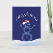 Carte Christmas snowman (Devant)