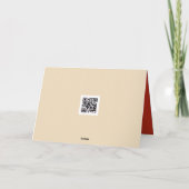 Carte Christmas Snowman In a Chocolate Martini (Dos)