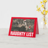 Carte Christmas spanking retro greeting card (Fleur jaune)