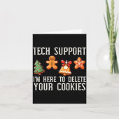 Carte Christmas Tech Suprt Here To Delete Cookies Xmas M (Devant)