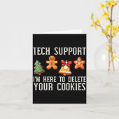 Carte Christmas Tech Suprt Here To Delete Cookies Xmas M (Fleur jaune)