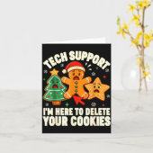 Carte Christmas Tech Suprt Here To Delete Cookies Xmas M (Fleur jaune)