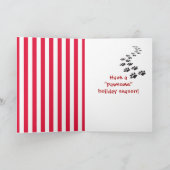 Carte Christmas Thank You for Veterinarian   (Intérieur)