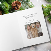 Carte Christmas Tree Green Military Airplane Minimalist