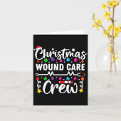 Carte Christmas Wound Care Crew Nurse Xmas Nursing Rn Lp (Fleur jaune)