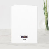 Carte Christmas Wreath Card (Dos)