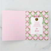 Carte Christmas Wreath Leopard  (Intérieur)