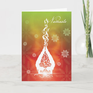 Carte Christmas Yoga