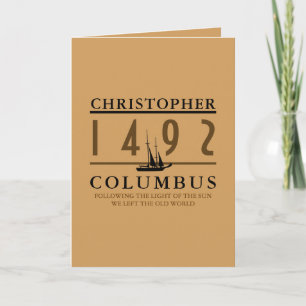 Carte Christophe Colomb 1492
