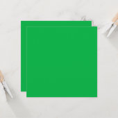 Carte Chroma couleur clé vert (Devant/Arrière en situation)