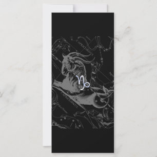 Carte Chrome comme Capricorn Zodiac Connexion Hevelius