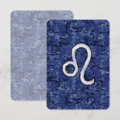 Carte Chrome comme Leo Connexion Marine Camo numérique b (Devant / Derrière)