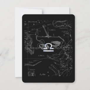 Carte Chrome like Libra Zodiac