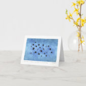 Carte Chromis subsistant (Fleur jaune)