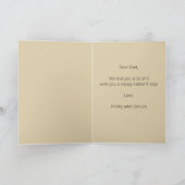 Carte Chrysanthème de carthagène à feuilles de hachette (Intérieur)