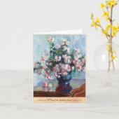 Carte Chrysanthèmes, 1882 Claude Monet (Fleur jaune)