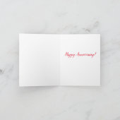 Carte Chrysanthèmes, anniversaire (Intérieur)