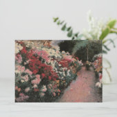 Carte Chrysanthèmes par Dennis Bunker Miller, Art (Debout devant)