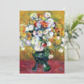 Carte Chrysanthèmes | Renoir (Debout devant)