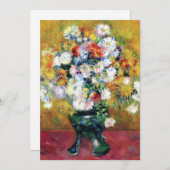 Carte Chrysanthèmes | Renoir (Devant / Derrière)