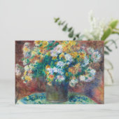 Carte Chrysanthèmes | Renoir (Debout devant)