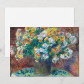 Carte Chrysanthèmes | Renoir (Devant / Derrière)