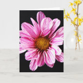 Carte Chrysanthemum Fleur gcnm (Fleur jaune)