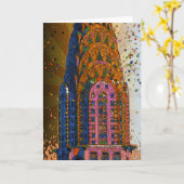 Carte Chrysler construisant le plan rapproché supérieur (Fleur jaune)