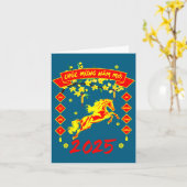 Carte Chuc Mung Nam Moi Happy Vietnamese Lunar New Year  (Fleur jaune)