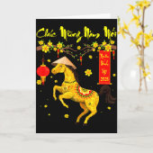 Carte Chuc Mung Nam Moi Xuan Binh Ngo Happy Tet 2026 Hor (Fleur jaune)