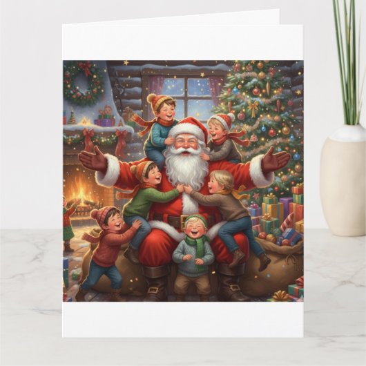 Carte Chuchotements joyeux près de l'arbre (Devant)