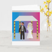 Carte Chuppa (Fleur jaune)