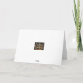 Carte Church Mouse Choir (Dos)