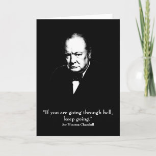 Carte Churchill et Citation