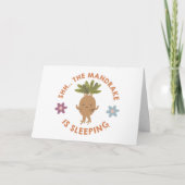 Carte Chut... Le Mandrake Dort (Devant)