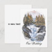 CARTE CHUTE D'EAU (Devant / Derrière)